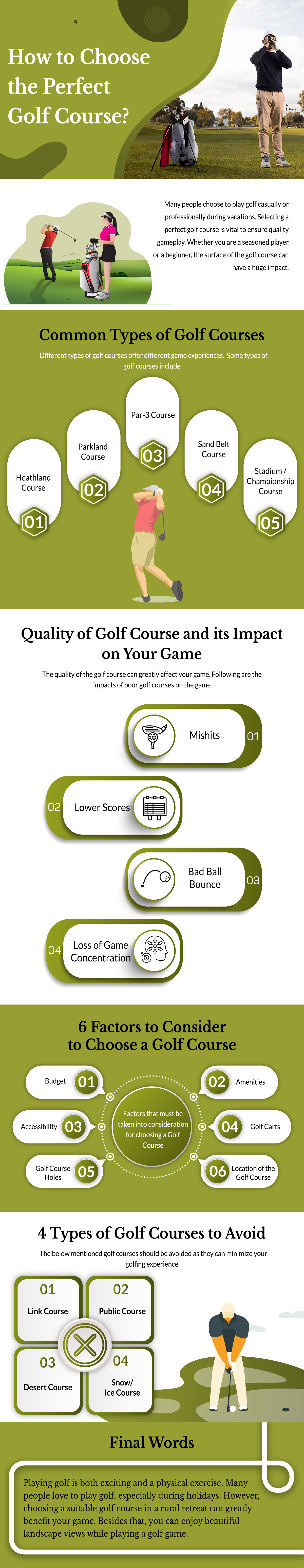 How to choose the perfect golf course?